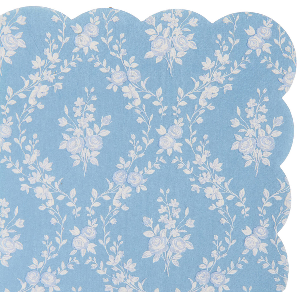 Pack of 20 Modern Floral Napkins Image 9