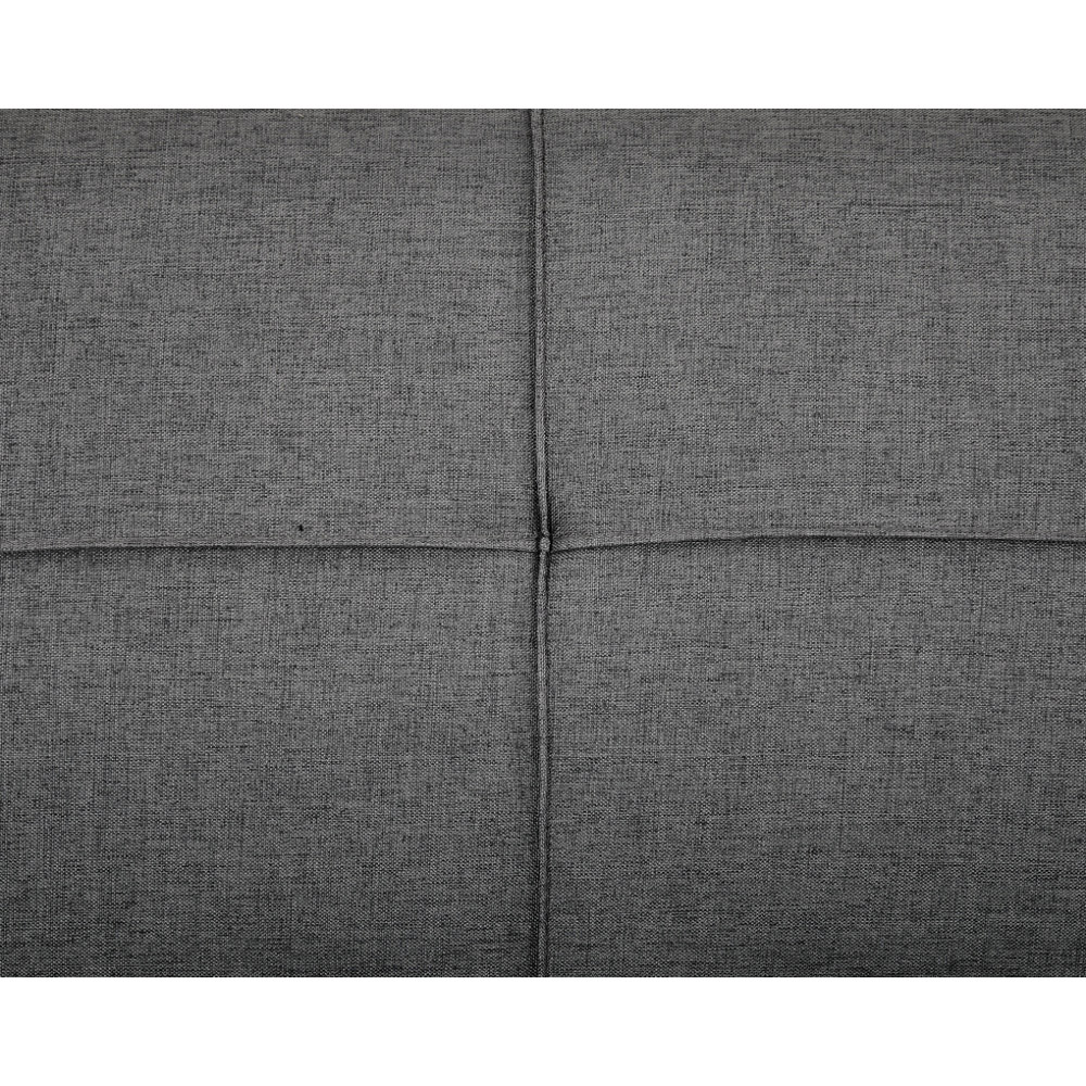 Home Detail Levine Double Sleeper Dark Grey Fabric Sofa Bed Image 7
