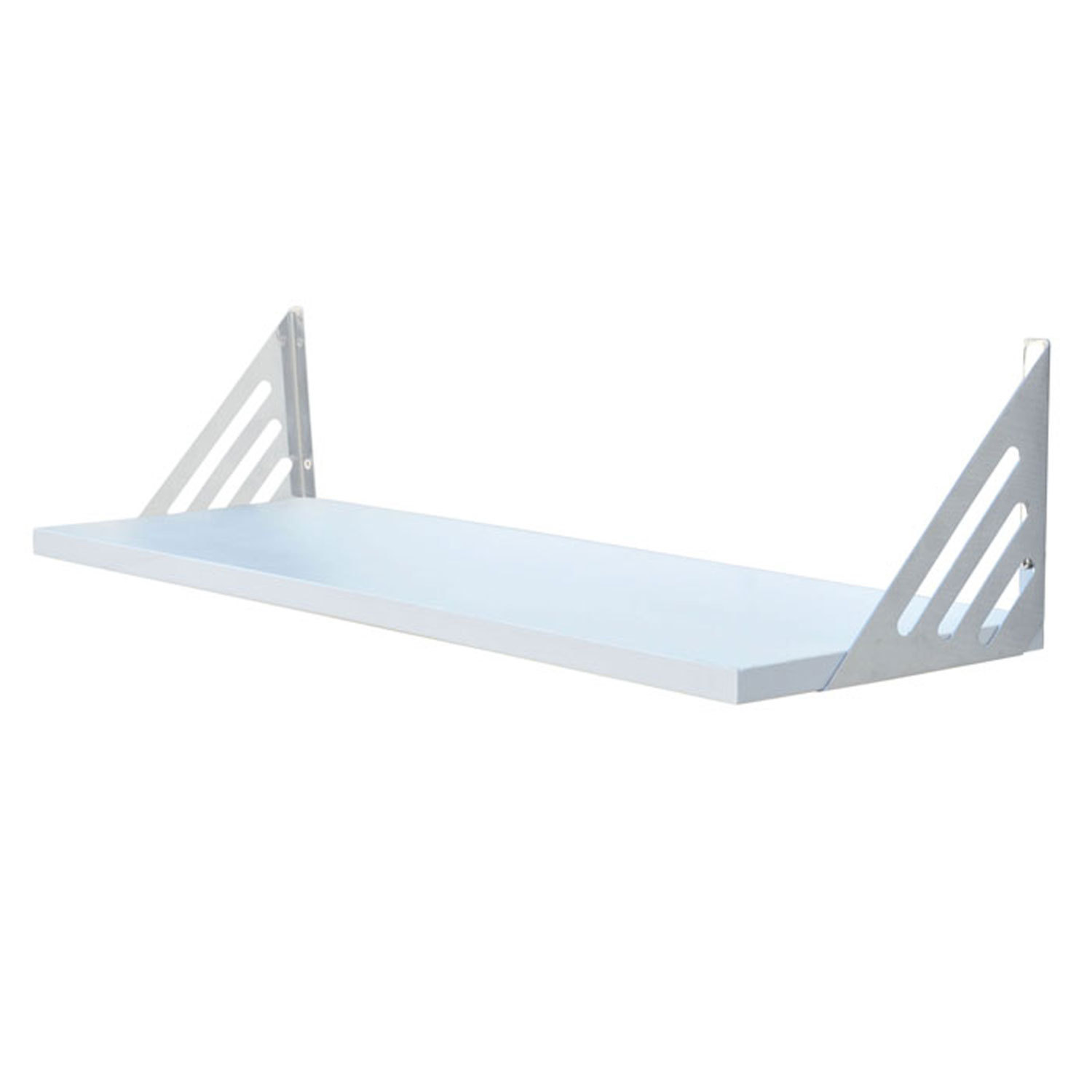 Avon White Book End Floating Shelf 90cm Image 1