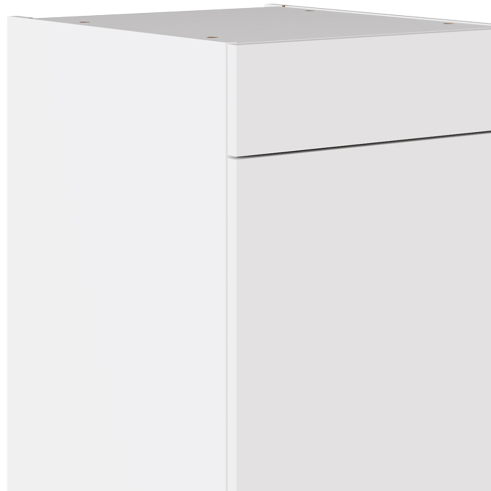 Kitchen Kit Slab Supermatt White Drawerline Base Cabinet 500mm Image 2
