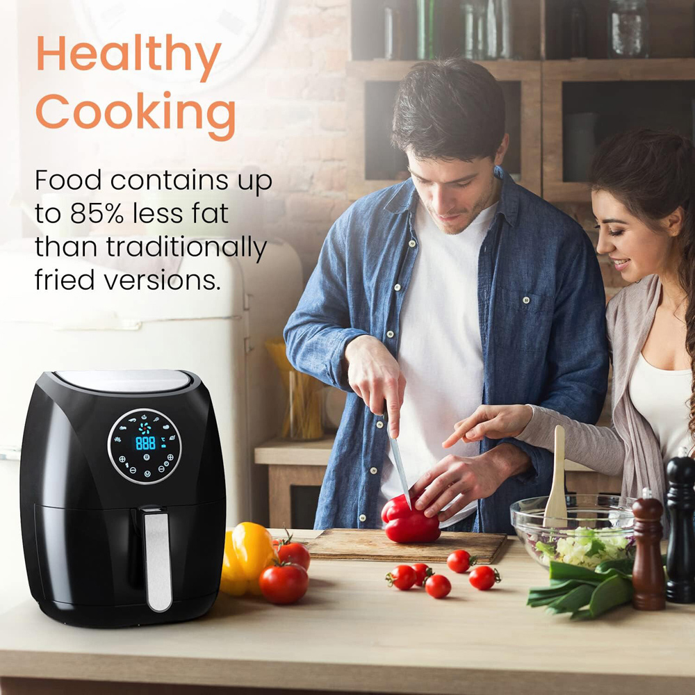 Pro Breeze 4.2L Air Fryer Black Image 2