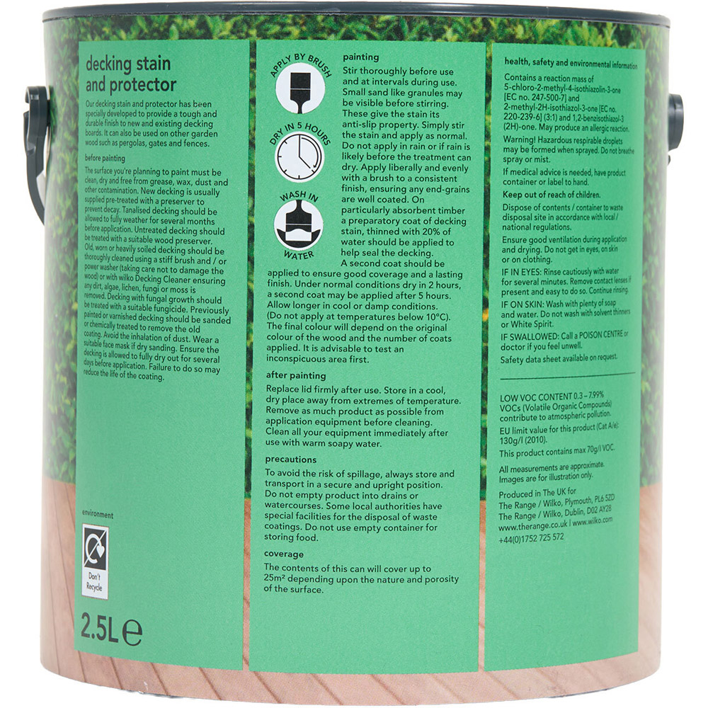WILKO ANTI SLIP DS LIGHT GREY 2.5L Image 5