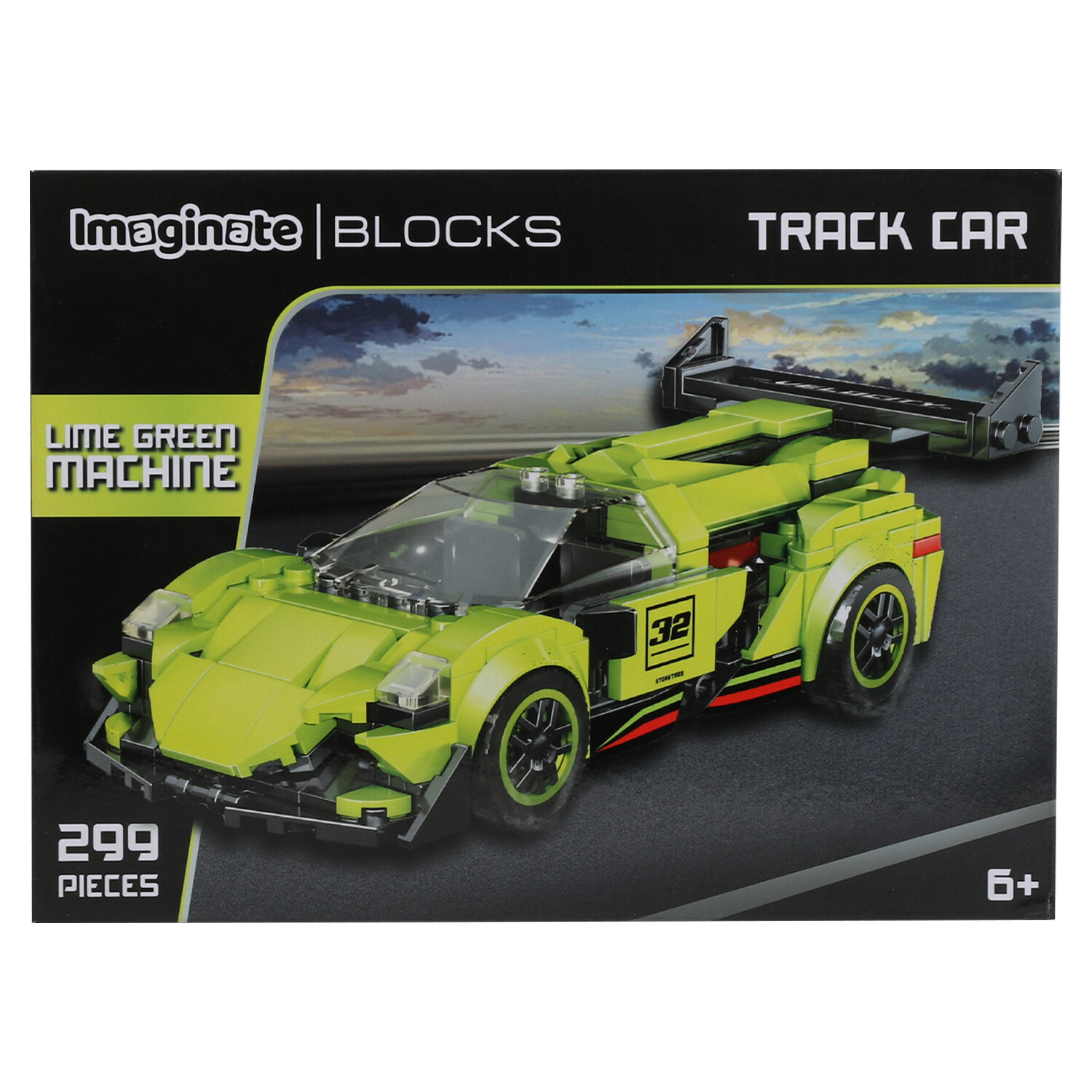 Imaginate Blocks Track Car Image 2