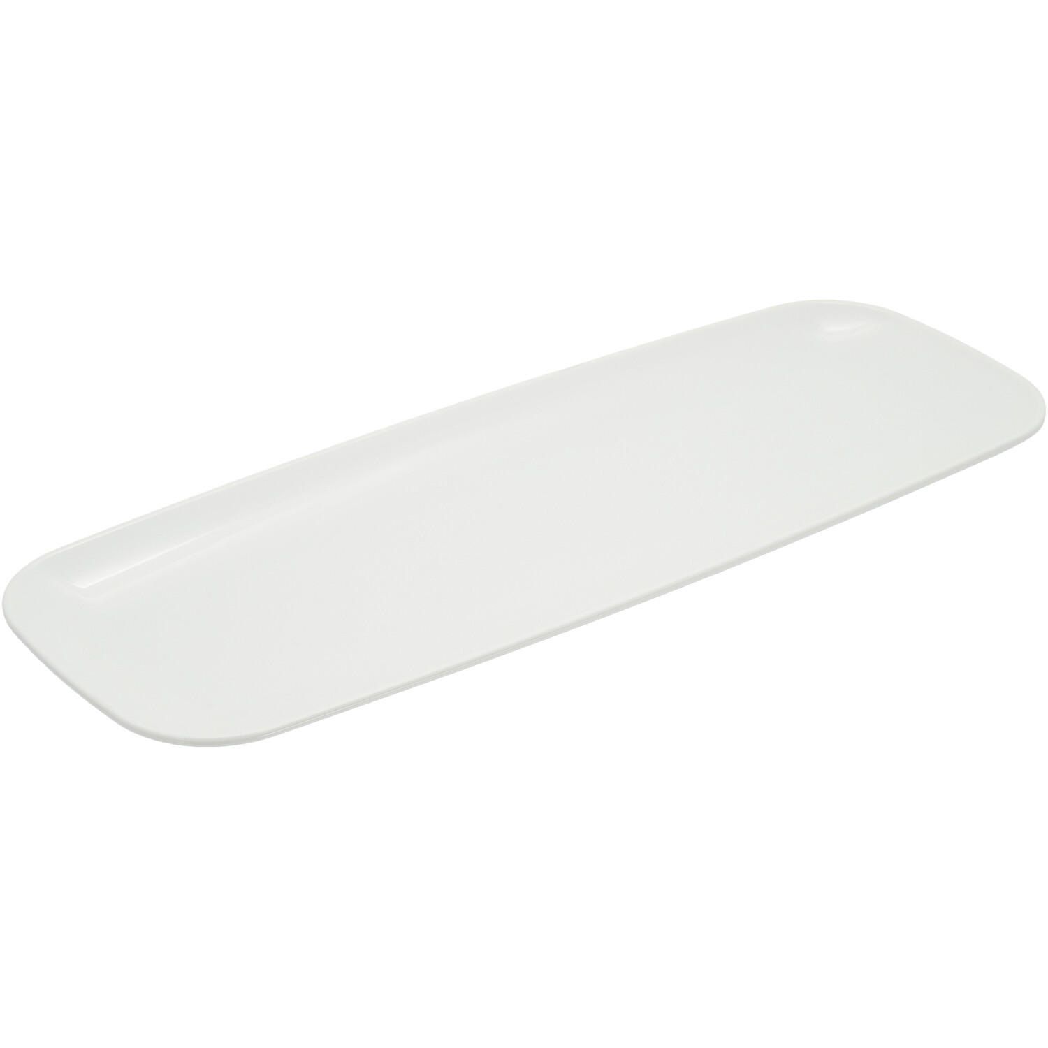 Pack of 2 Long Rectangle Serving Platters - White Image 5
