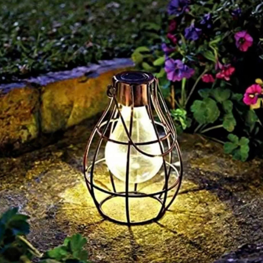 Garden Mile Firefly Bulb Lantern Solar LED Light Image 2