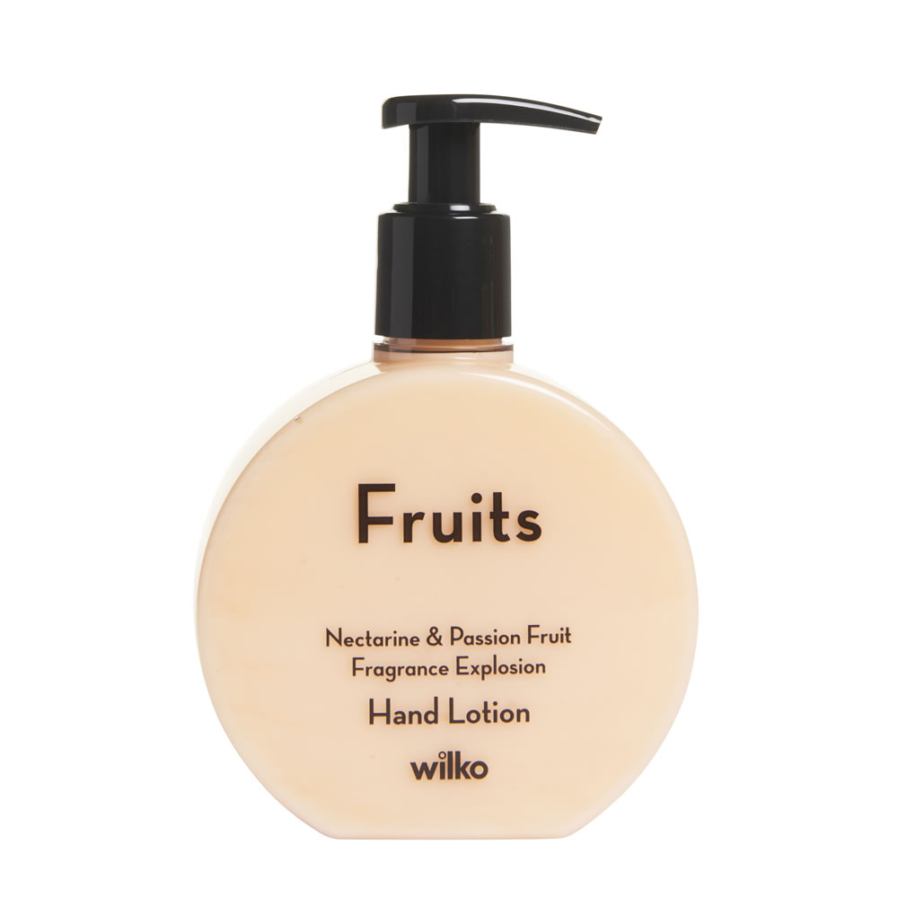 Wilko Fruits Nectarine and Passion Fruit Hand Lotion 250ml Image