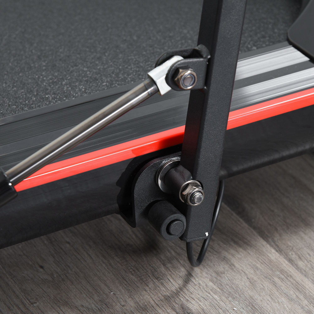 HOMCOM Black Foldable Walking Pad with LED Monitor Image 3