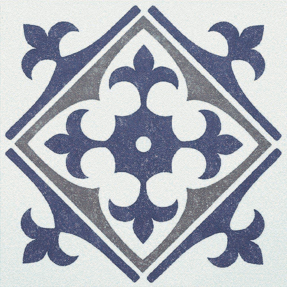d-c-fix Nadia Blue Sticky Back Vinyl Wall Tile 18 Pack Image 2