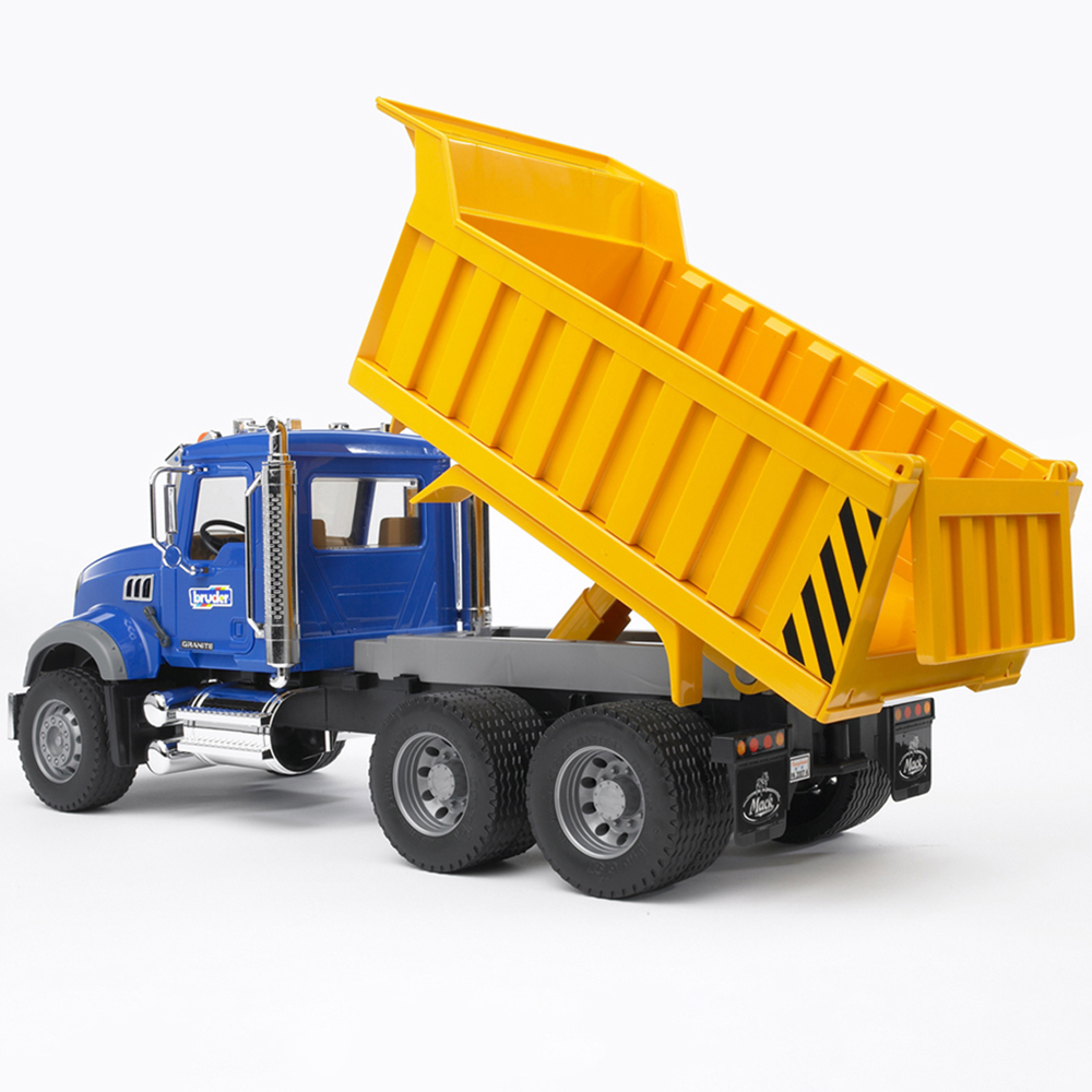 Bruder Kids MACK Granite Tip Up Truck Playset Model Image 3
