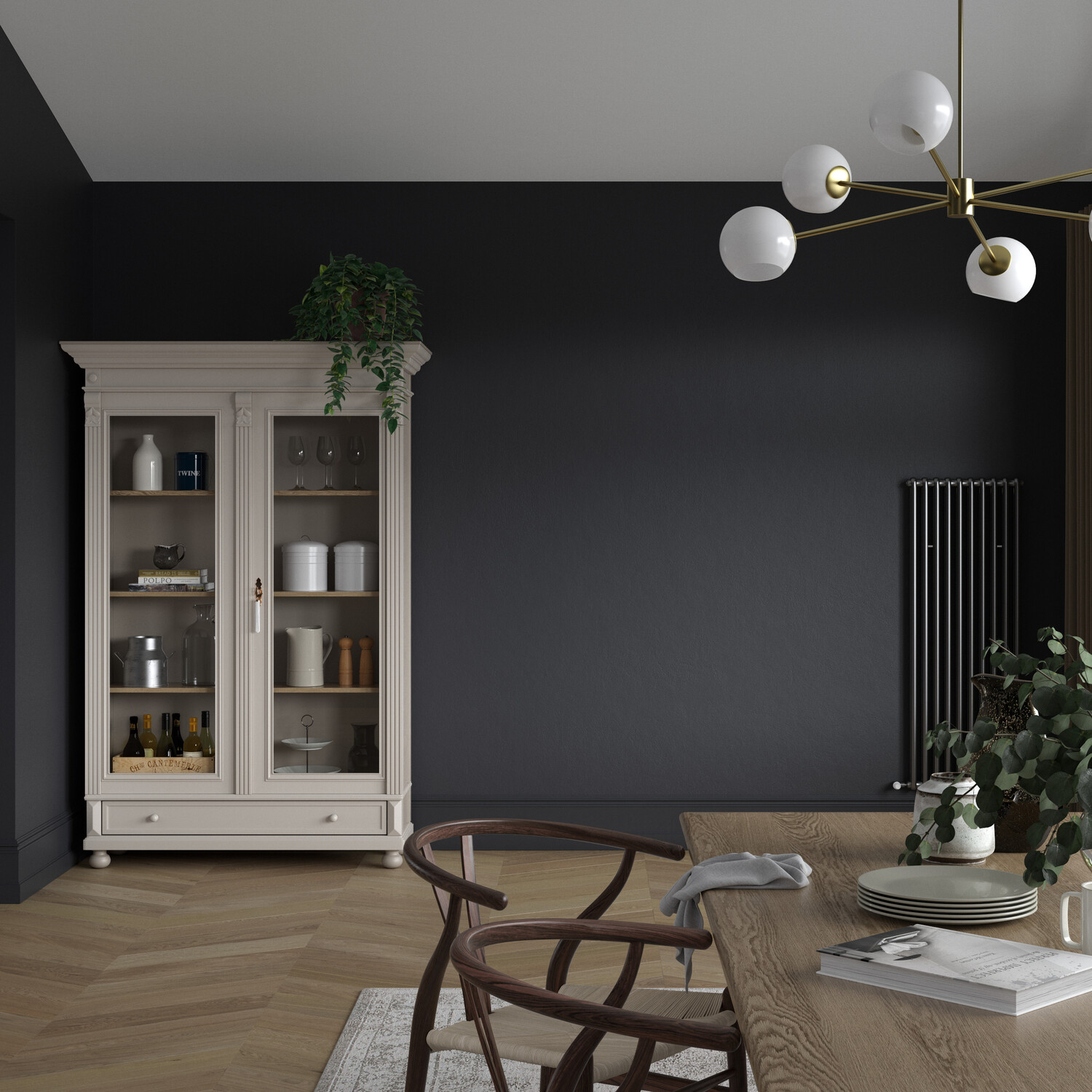 Dulux Heritage Walls and Ceilings Ravens Flight Velvet Matt Emulsion Paint Tester Image 8