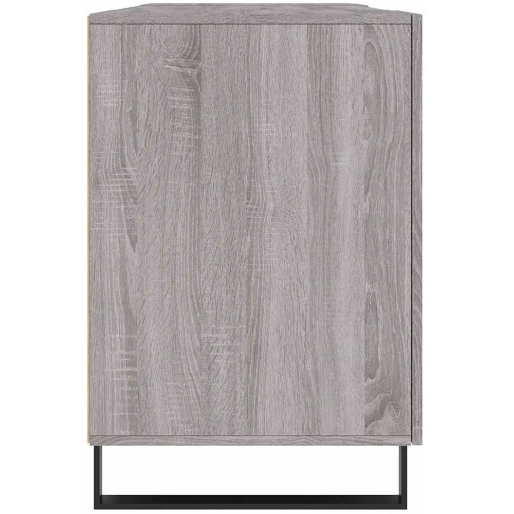 vidaXL 2 Door Computer Desk Grey Sonoma Image 6
