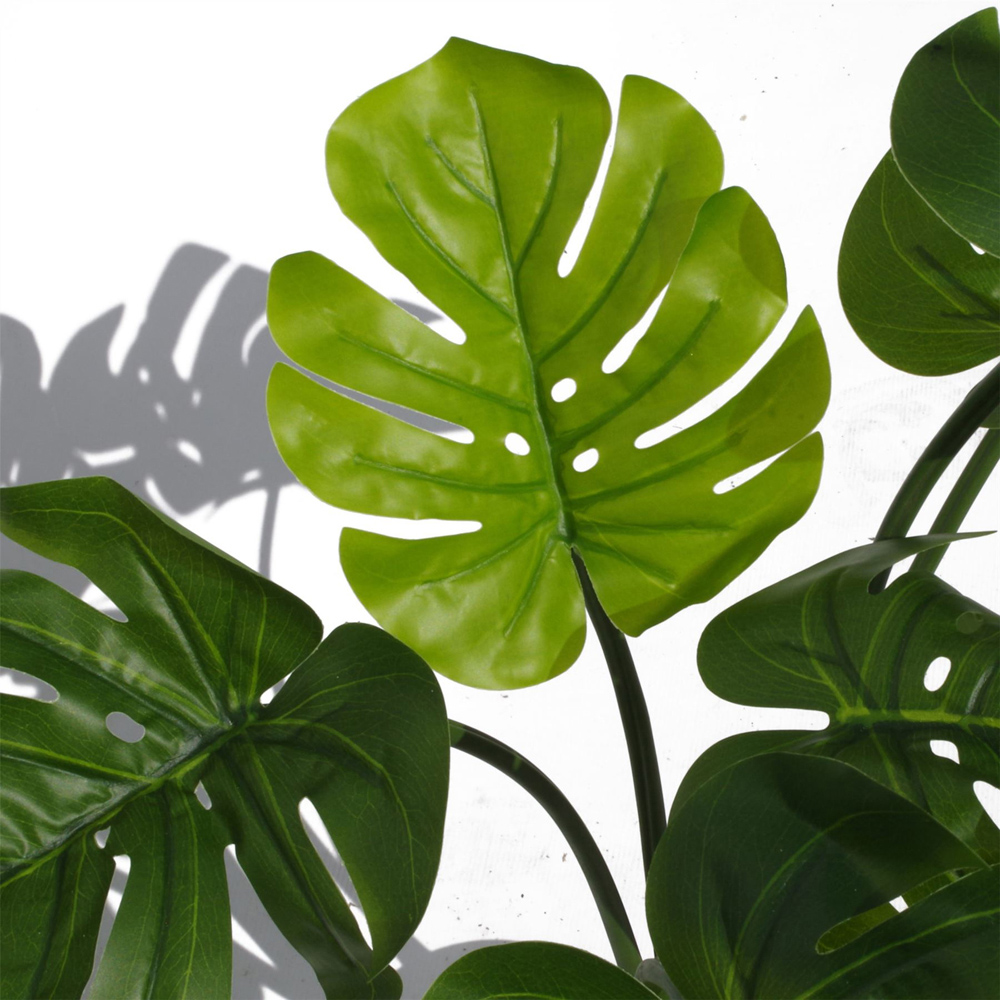 Leaf Monstera Twisted Cheese Artificial Plant Pot 60cm Image 3