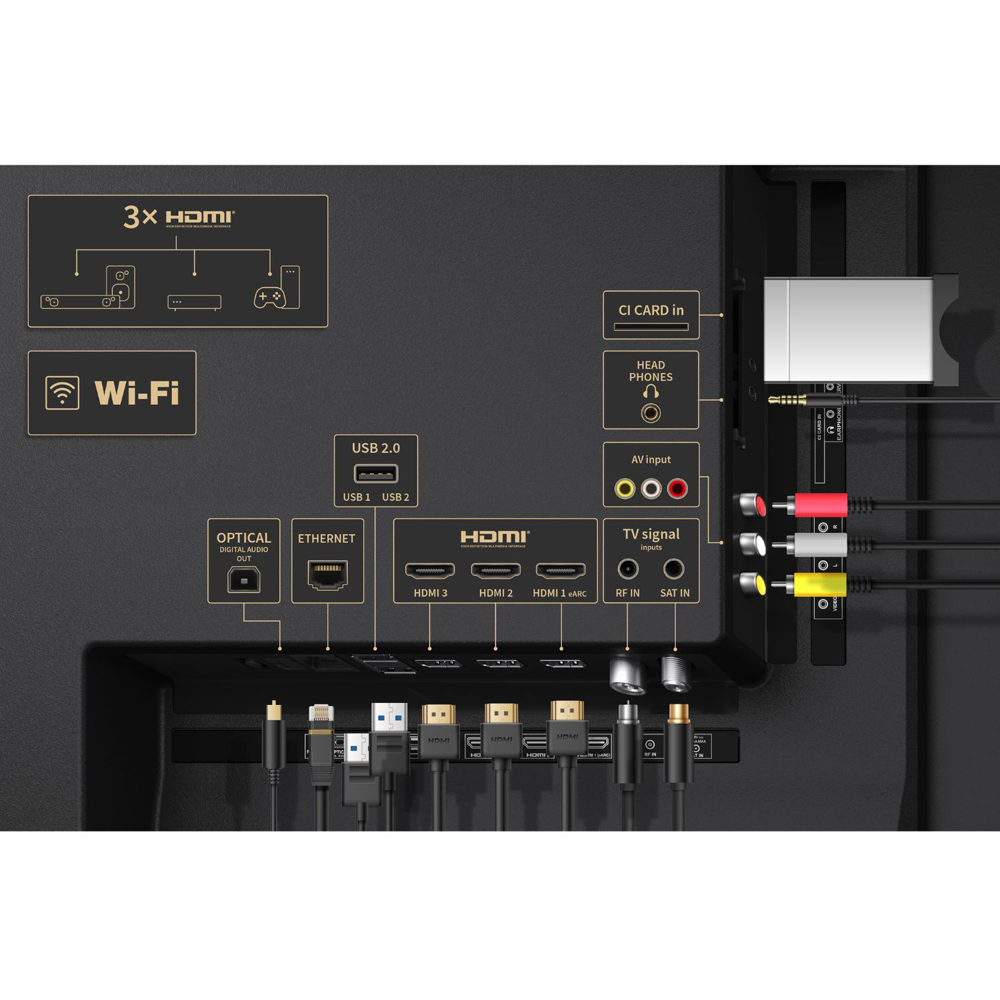 SHARP 55HK4245KB 4K UHD TiVo Smart TV 55 inch Image 8