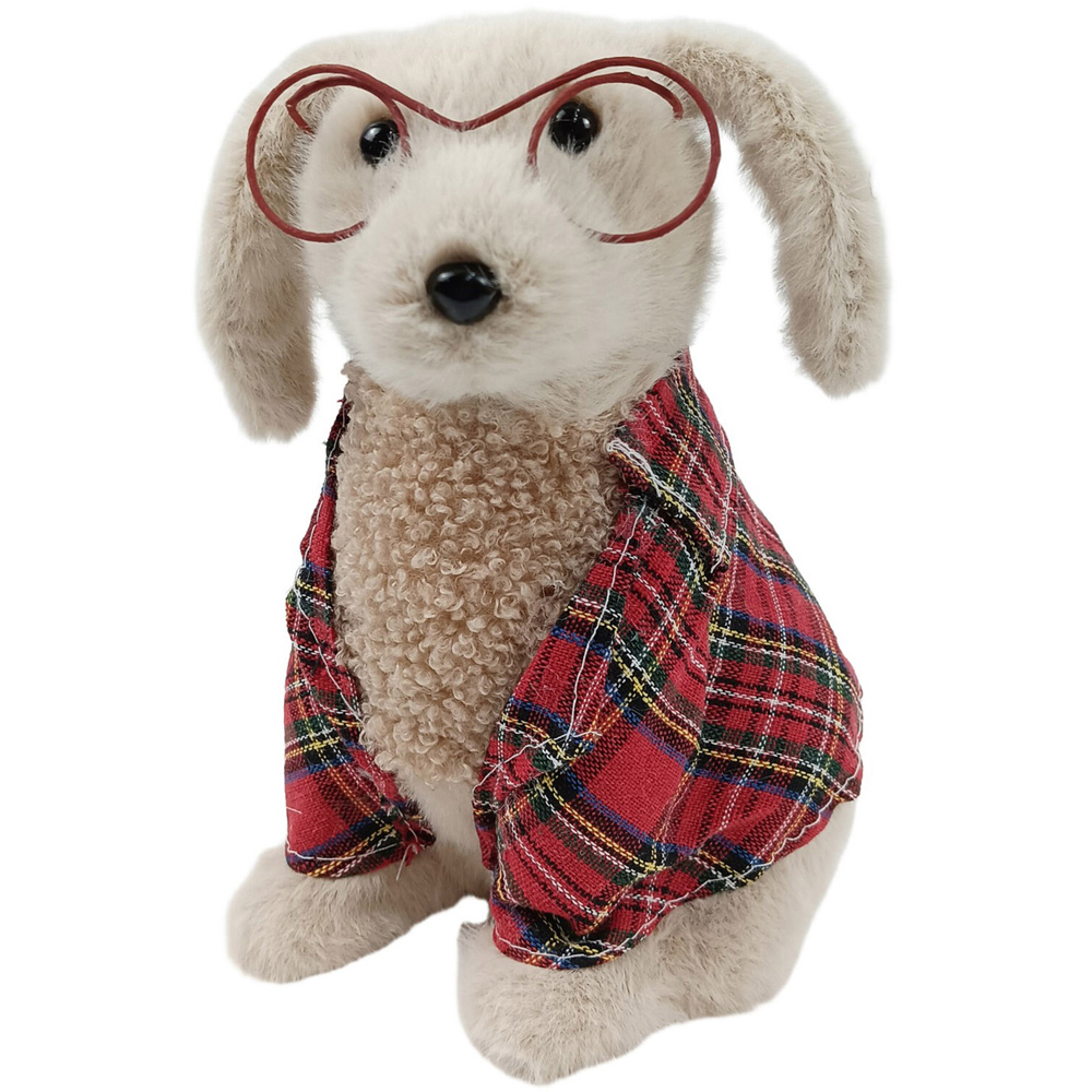 Dapper Tartan Dog Decoration Image 2
