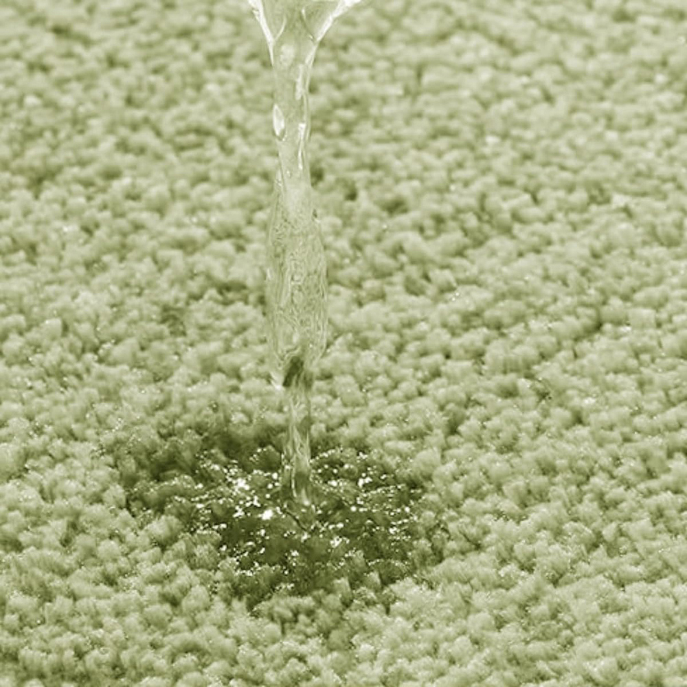 Allure Bath Fashions Sage Green Microfibre Luxury Non-Slip Pedestal Mat 50 x 50cm Image 4