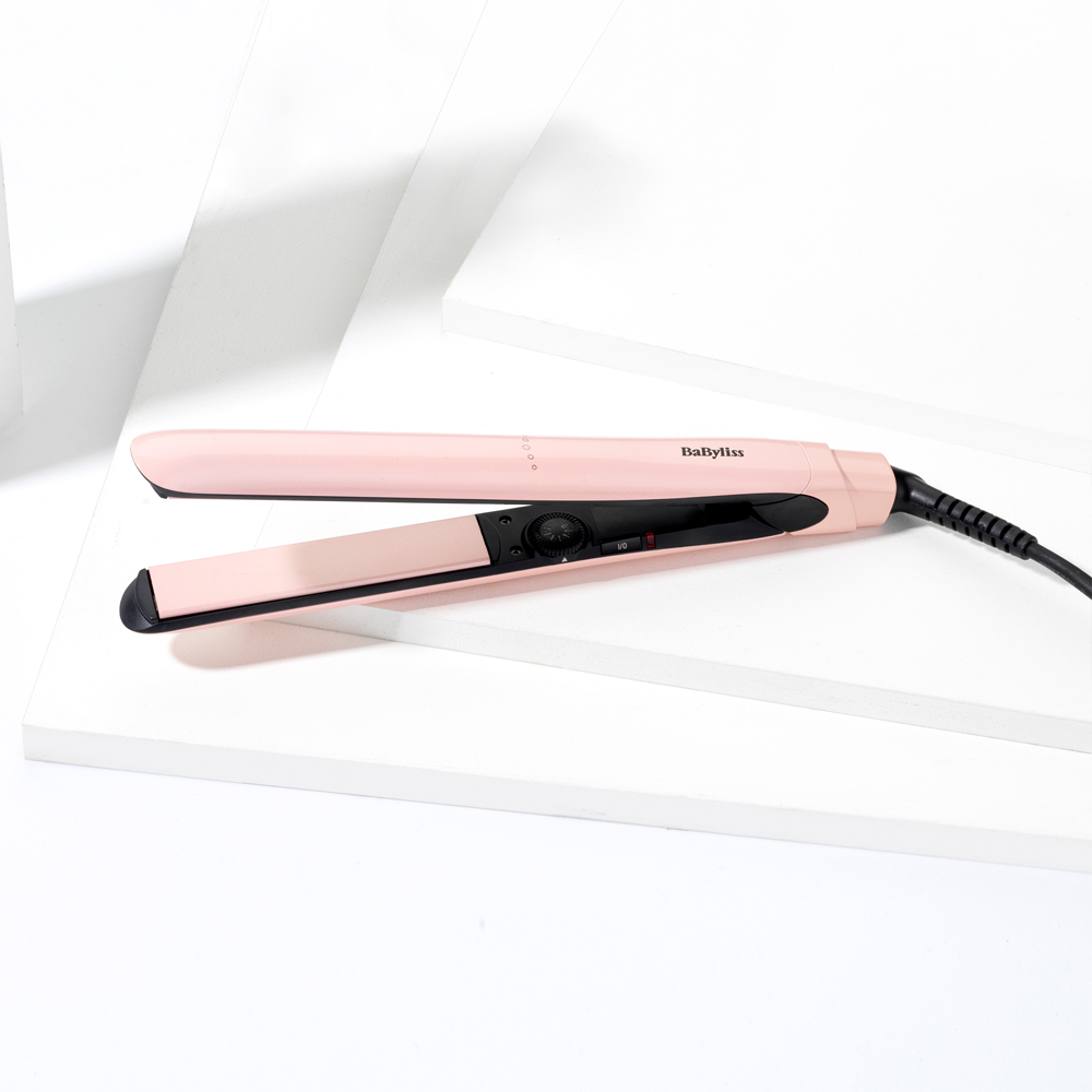 BaByliss Rose Blush Advanced Ceramics Straightener Image 2