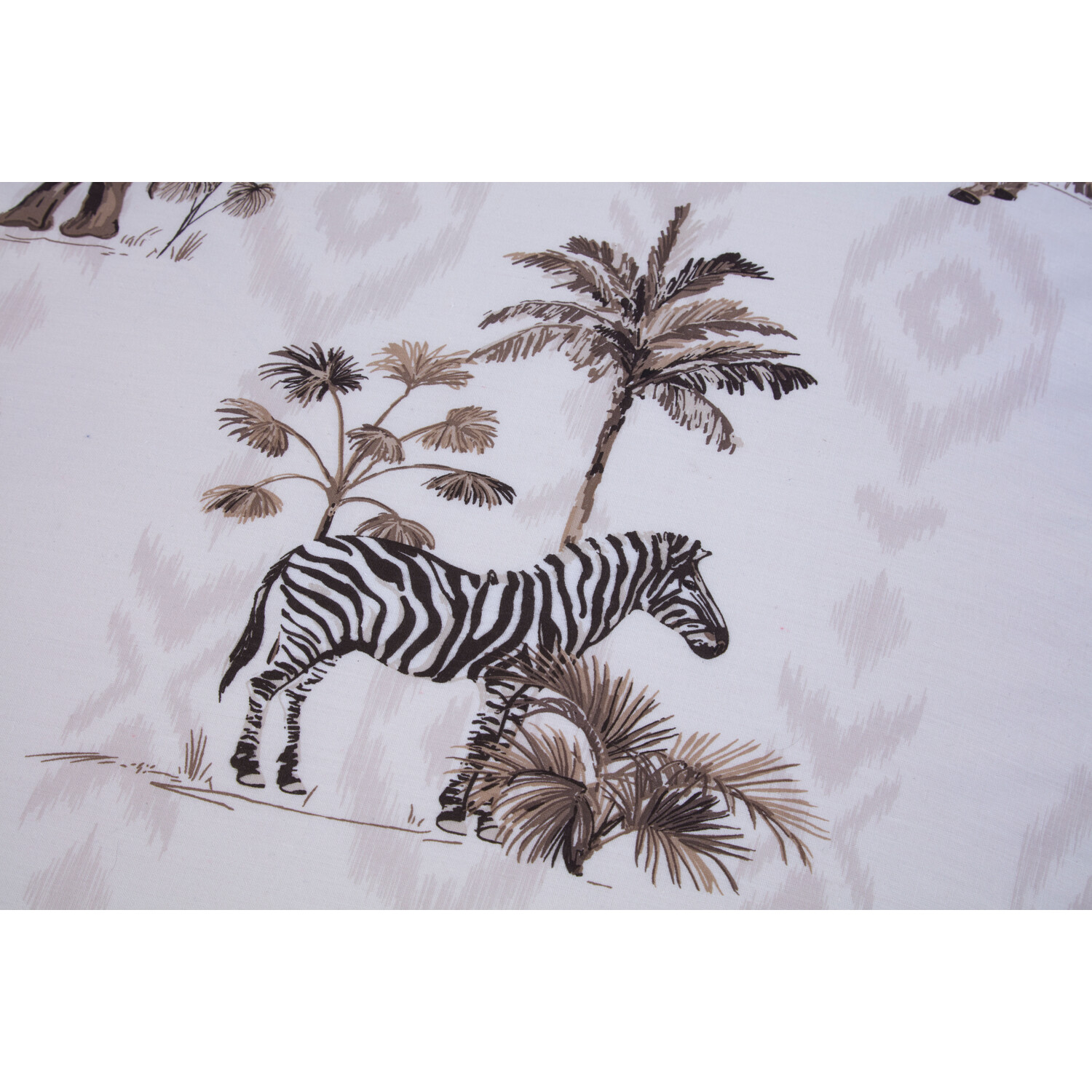 Nahara Duvet Cover and Pillowcase Set - Natural / Single Image 5