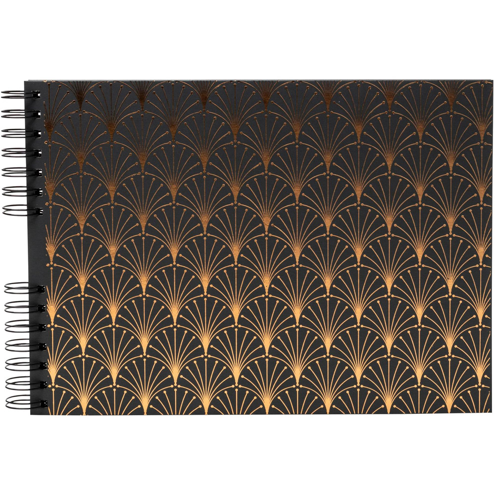 Exacompta Neo Deco Black Spiral Photo Album 50 Sheets 150 Photos Image 3