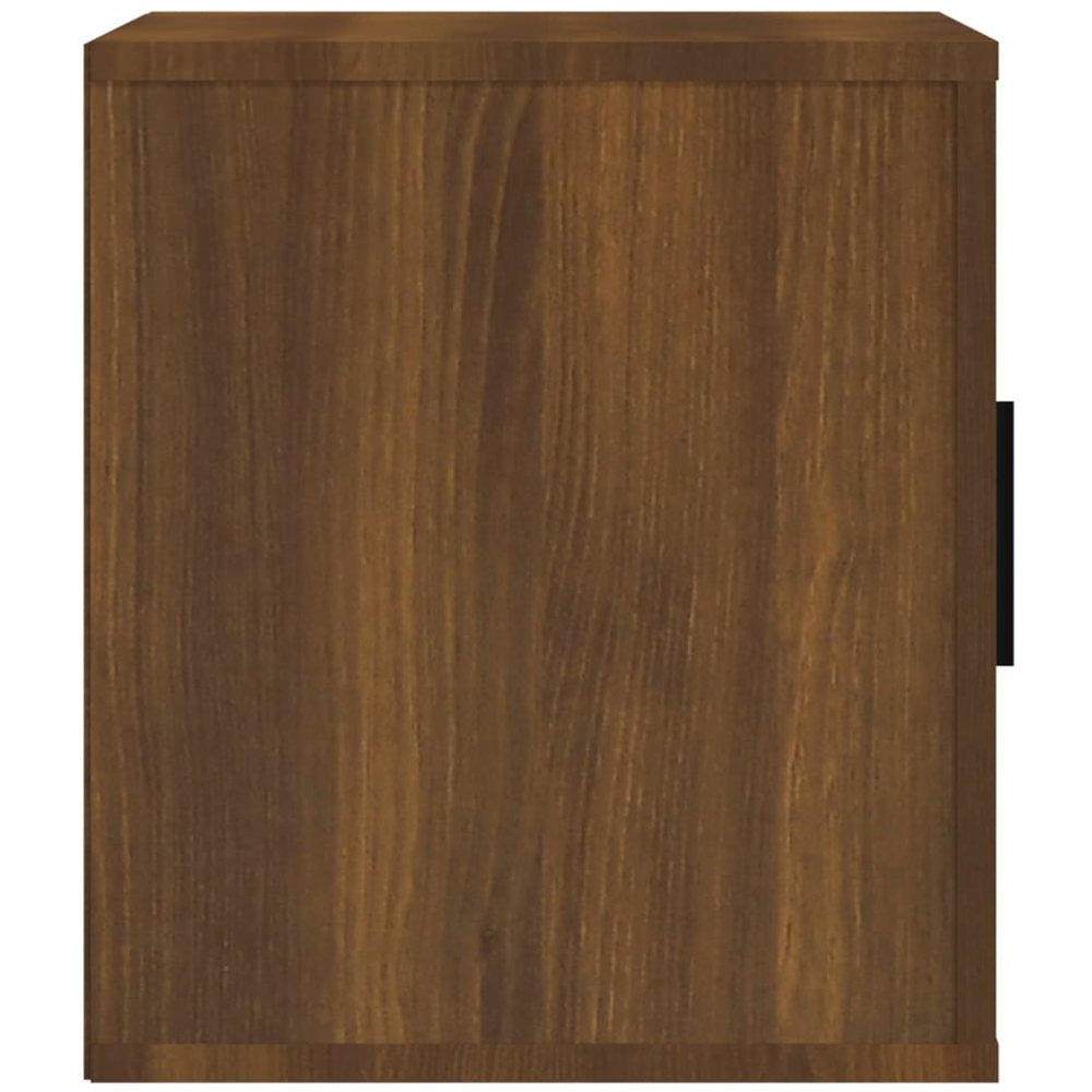 vidaXL 2 Door 2 Shelf Brown Oak TV Cabinet Image 6