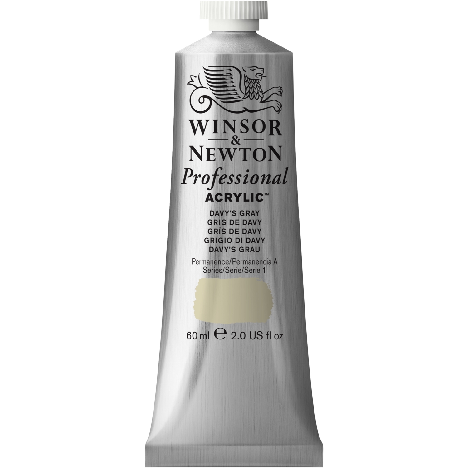Winsor and Newton 5ml Professional Watercolour Paint - Davys Grey Image