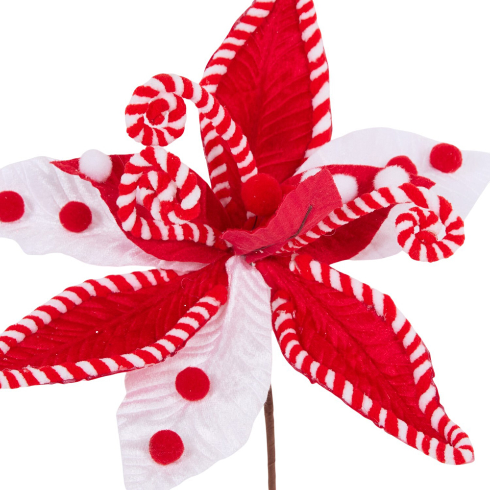 Peppermint Flower Pick Image 2