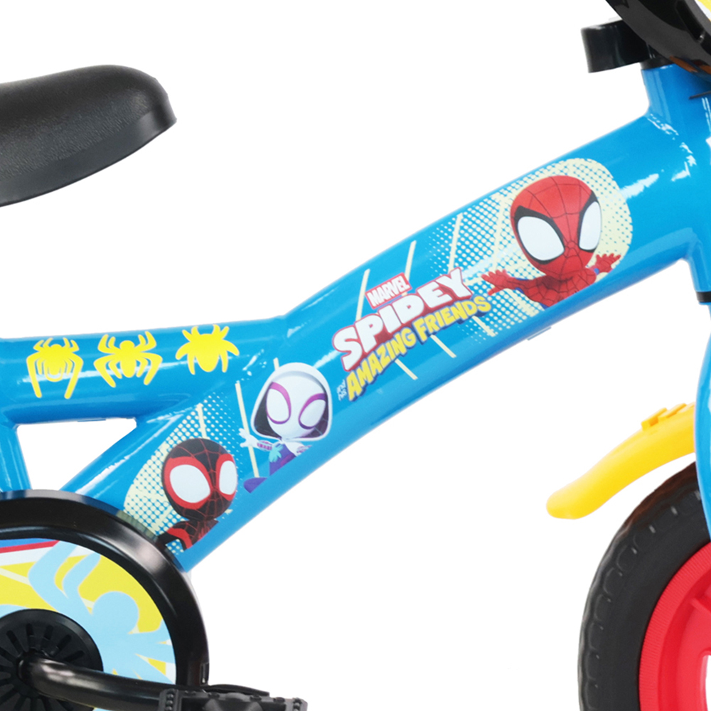 Denver Marvel Spidey 10 inch Kids Bicycle with Stabilisers Image 4