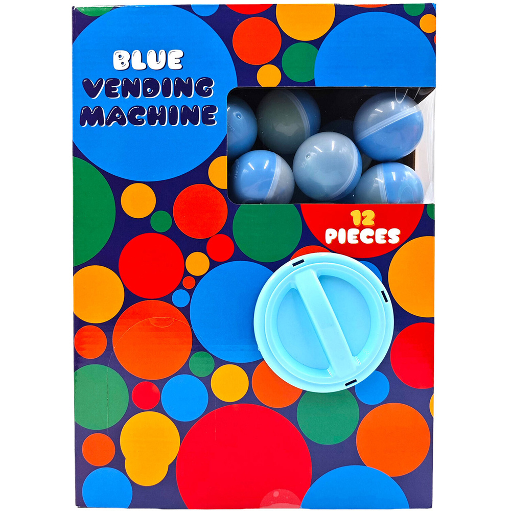 12 Piece Vending Machine Blue Image 3
