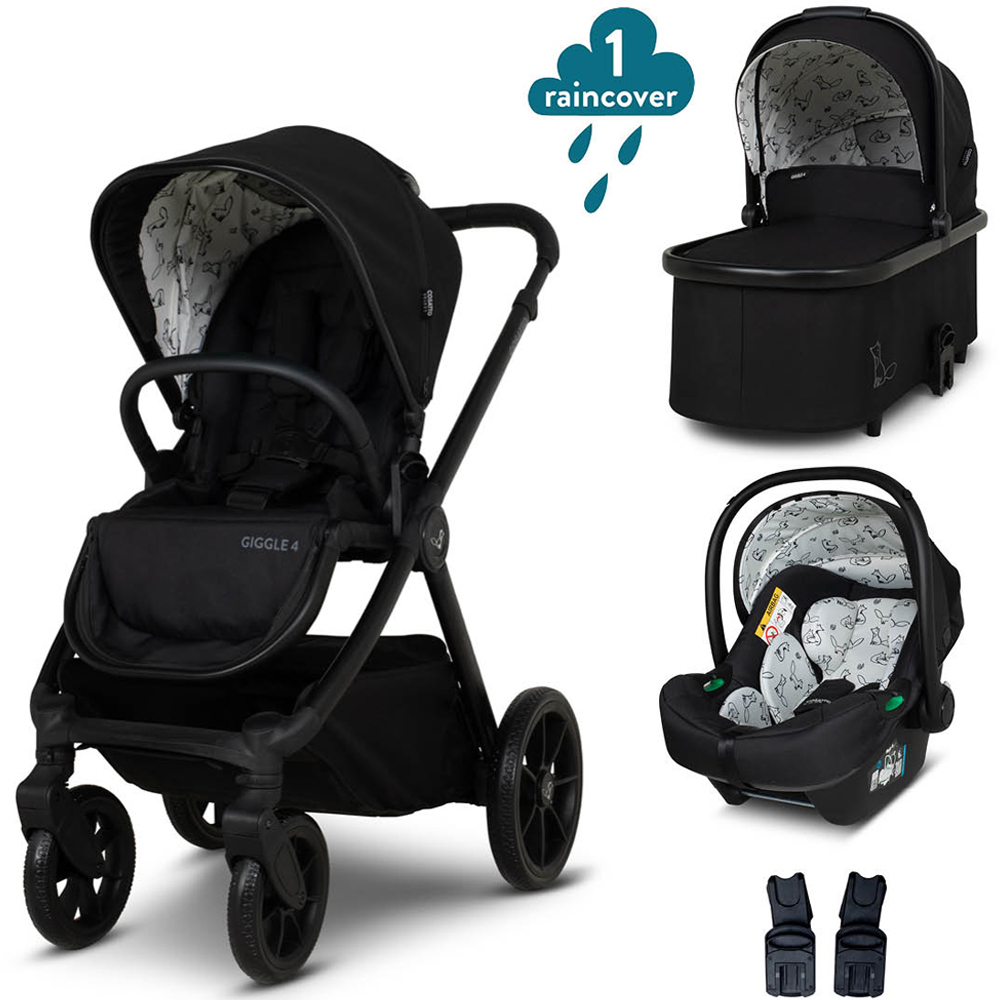 Cosatto Giggle 4 Foxed Lightweight Foldable Car Seat Bundle Image 9