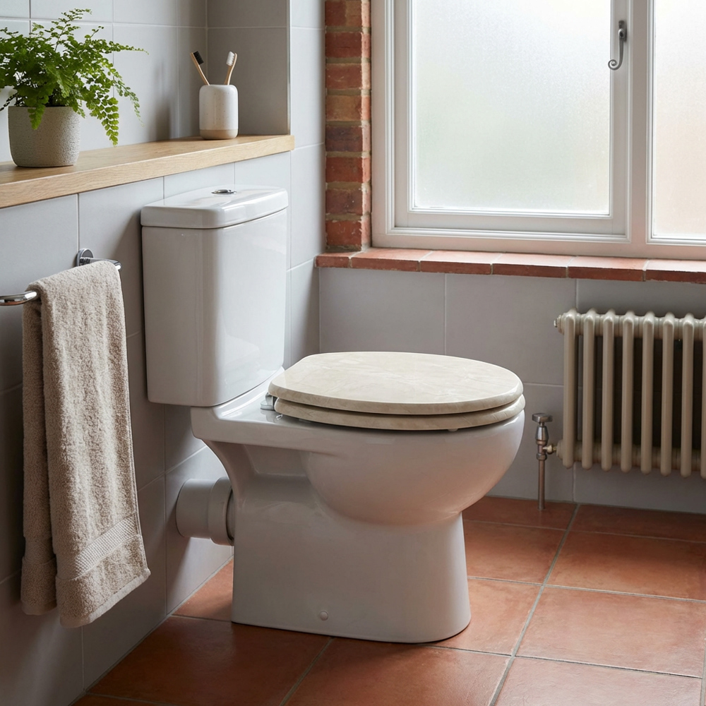 Silver Shadow Toilet Seat - Natural Image 6