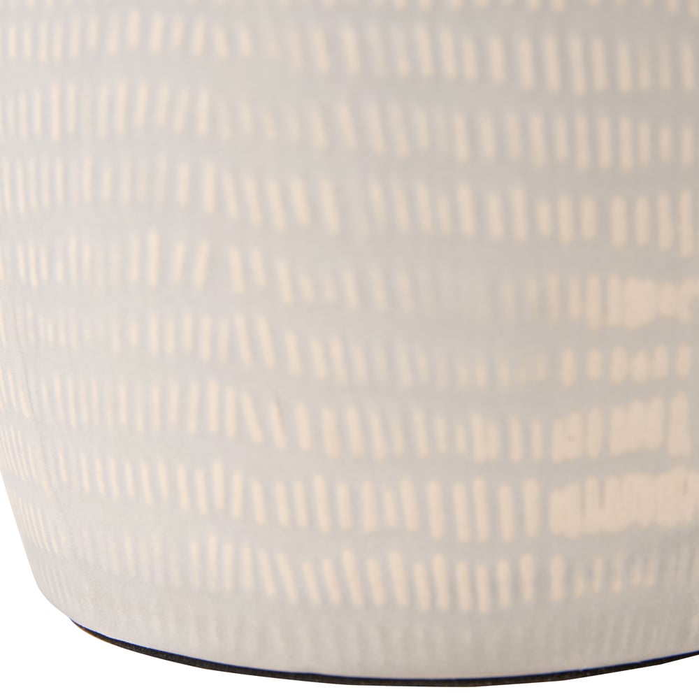 Pacific Lifestyle Kai Duck Egg Textured Ceramic Tall Table Lamp Image 5