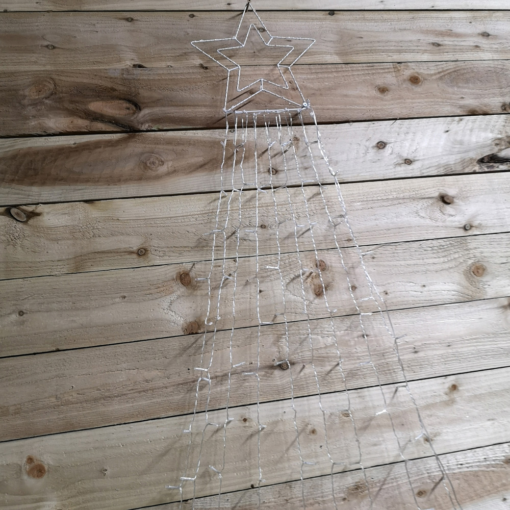 Samuel Alexander Rainbow Shooting Star LED Outdoor Christmas Decoration 300cm Image 2