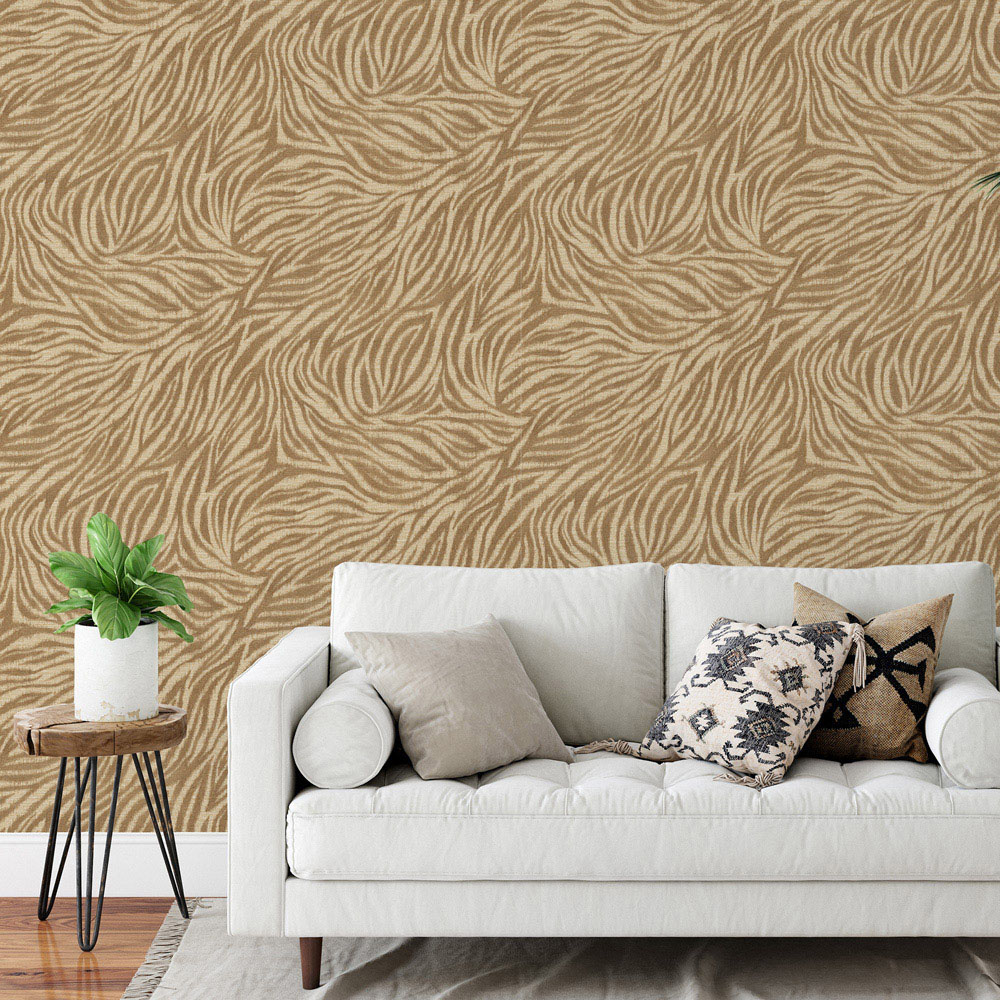 Grandeco Ankara Rust Wallpaper Image 2