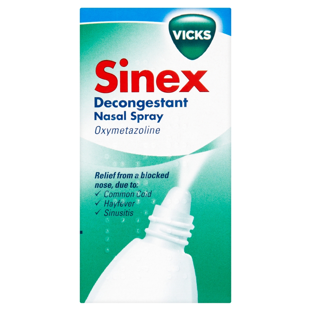 Vicks Sinex Decongestant Nasal Spray 20ml Image