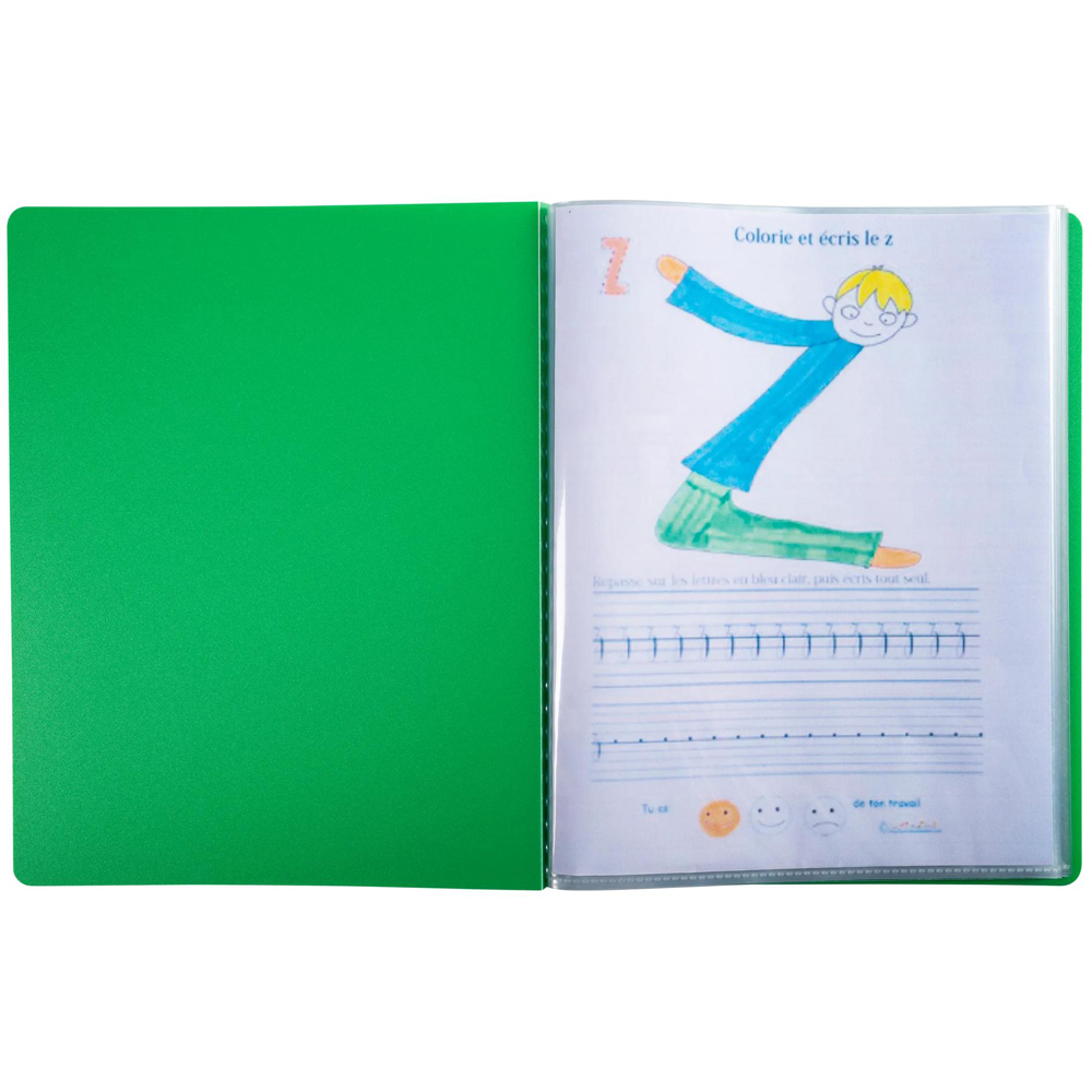 Exacompta Multicolour Display Book 20 Pockets 10 Pack Image 5
