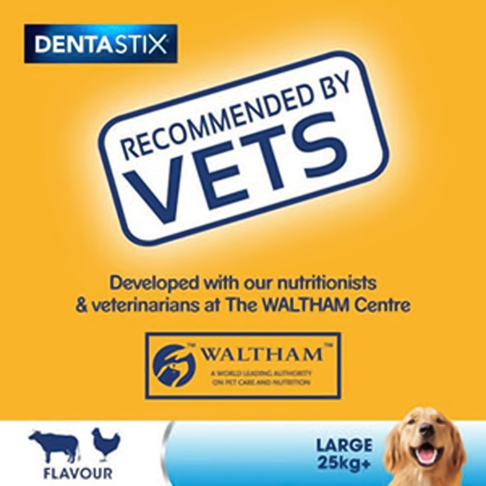Pedigree Dentastix Daily Oral Care Large Adult Dog Stick Treat 1.62kg 42 Pack Image 6