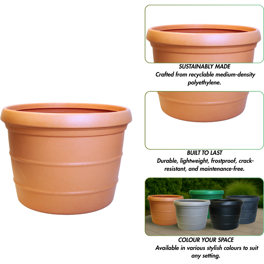 Trifibre Kesington Terracotta Planter 62 x 66cm Image 6