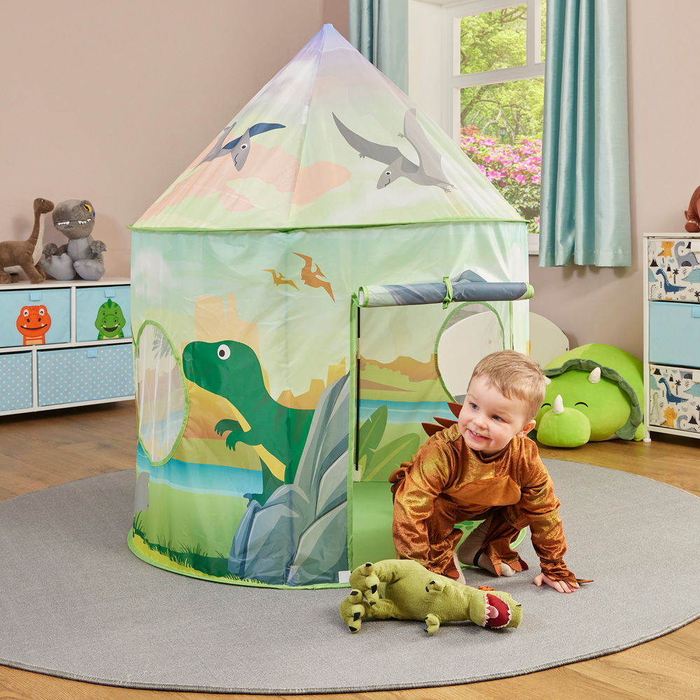 Liberty House Toys Kids Dinosaur Play Tent and Play Mat Set Image 4