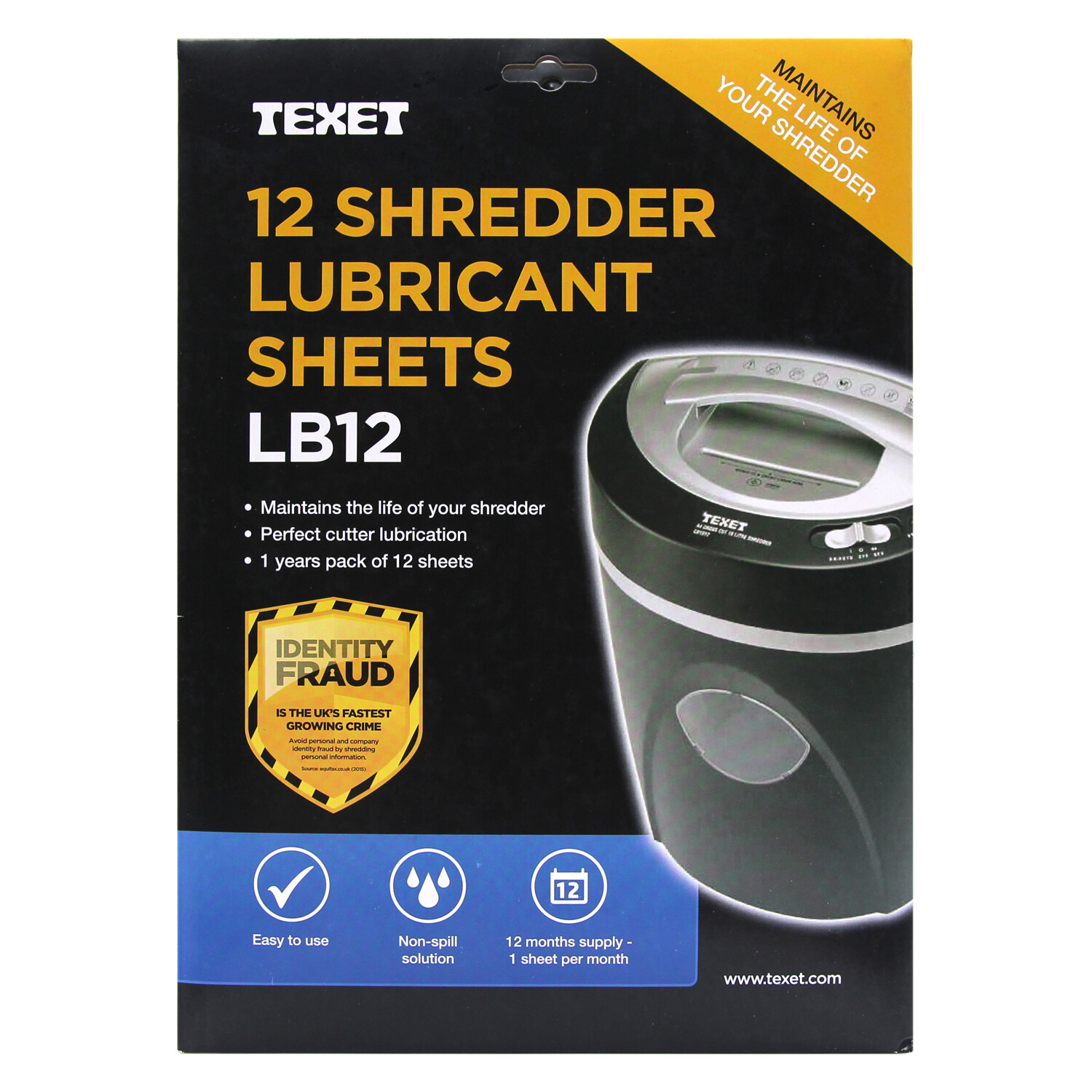 Pack of 12 Texet Lubricating Sheets Image