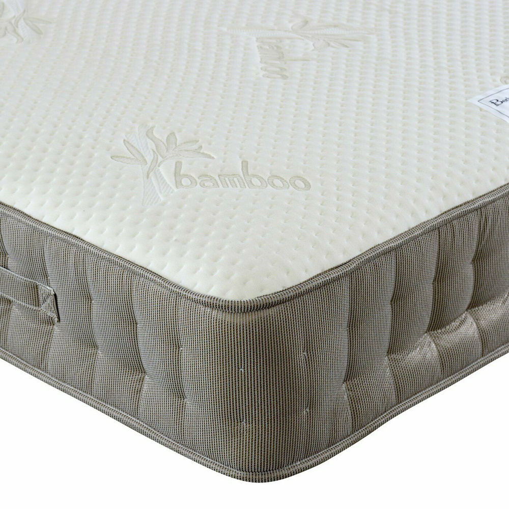 Bamboo Vitality Double 2000 Pocket Sprung Memory Foam Mattress Image 2