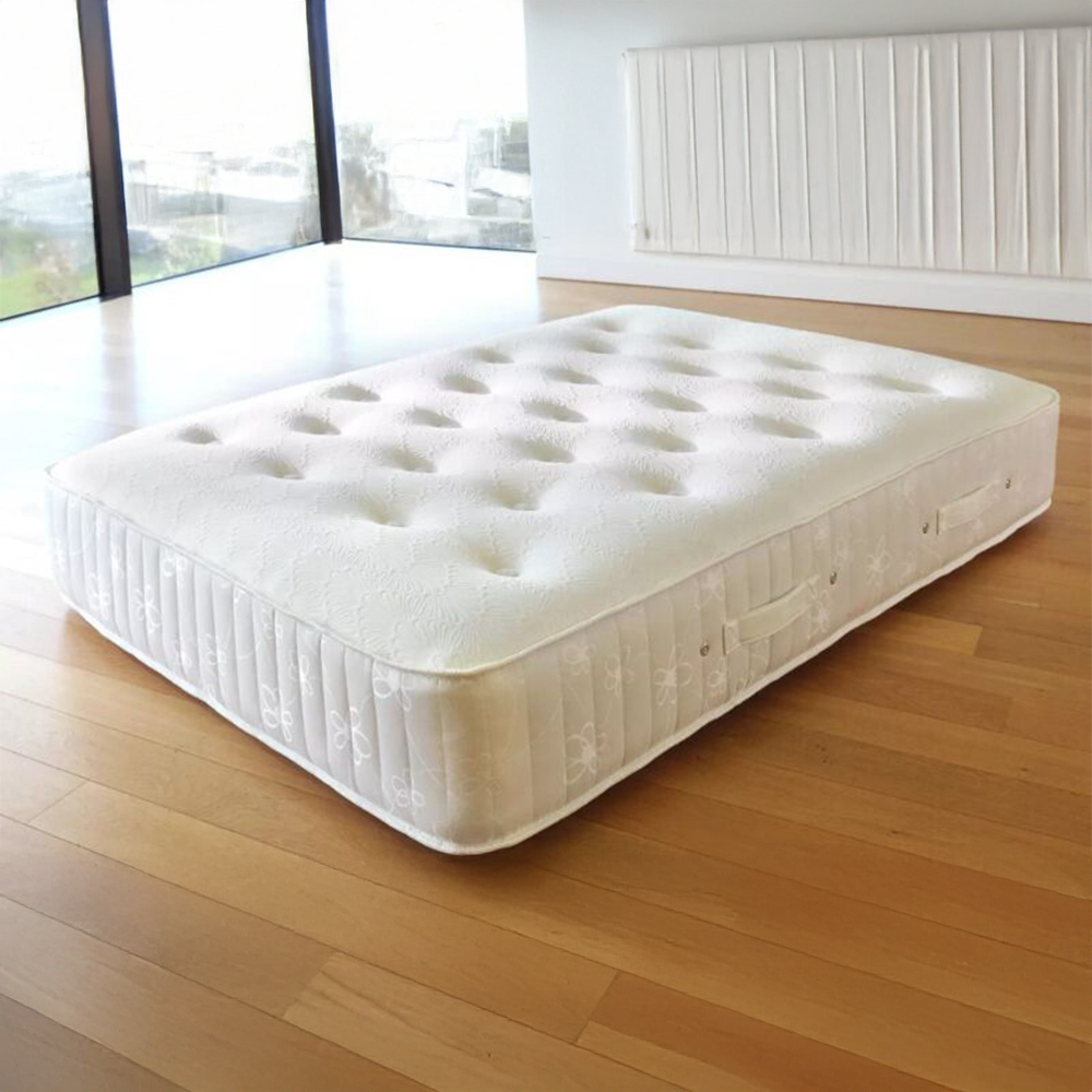 Comfy Living Double Floral Freshness Pocket Sprung Memory Foam Mattress Image 2