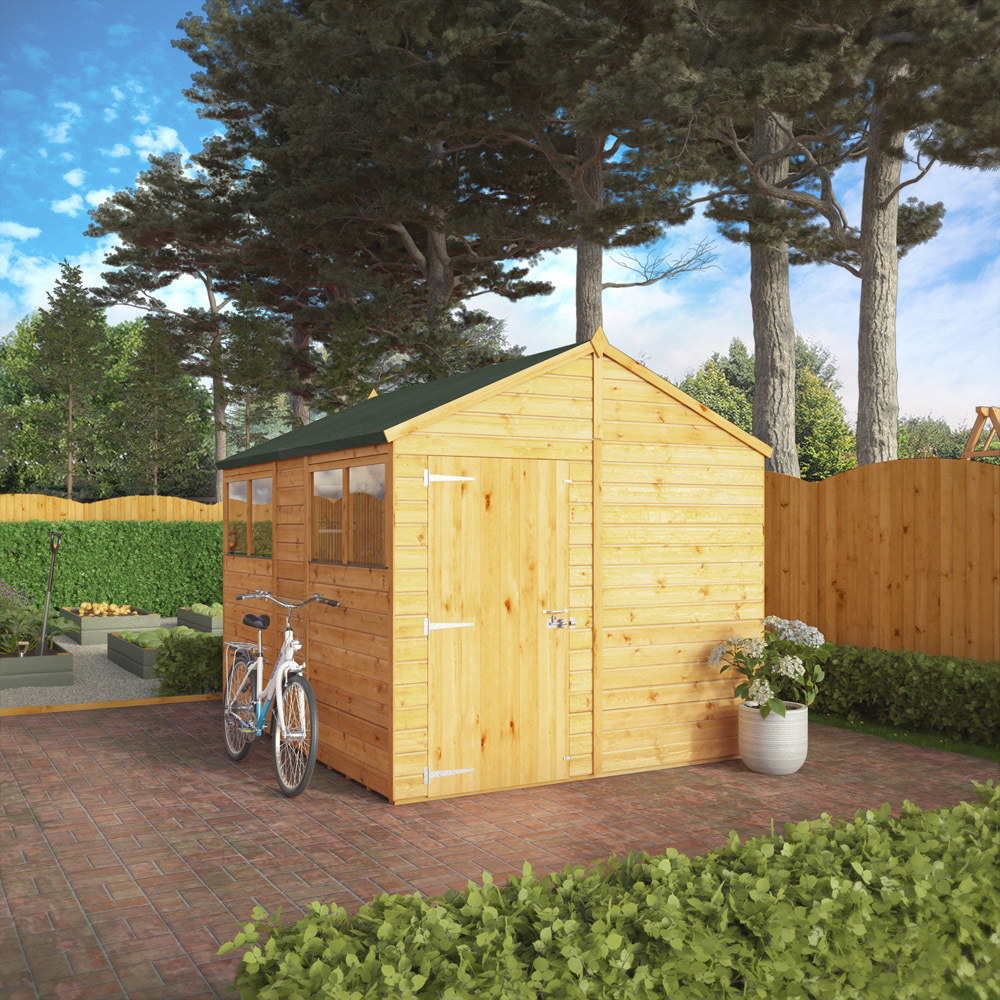 Mercia Woodsman 10 x 8ft Shiplap Apex Shed Image 2