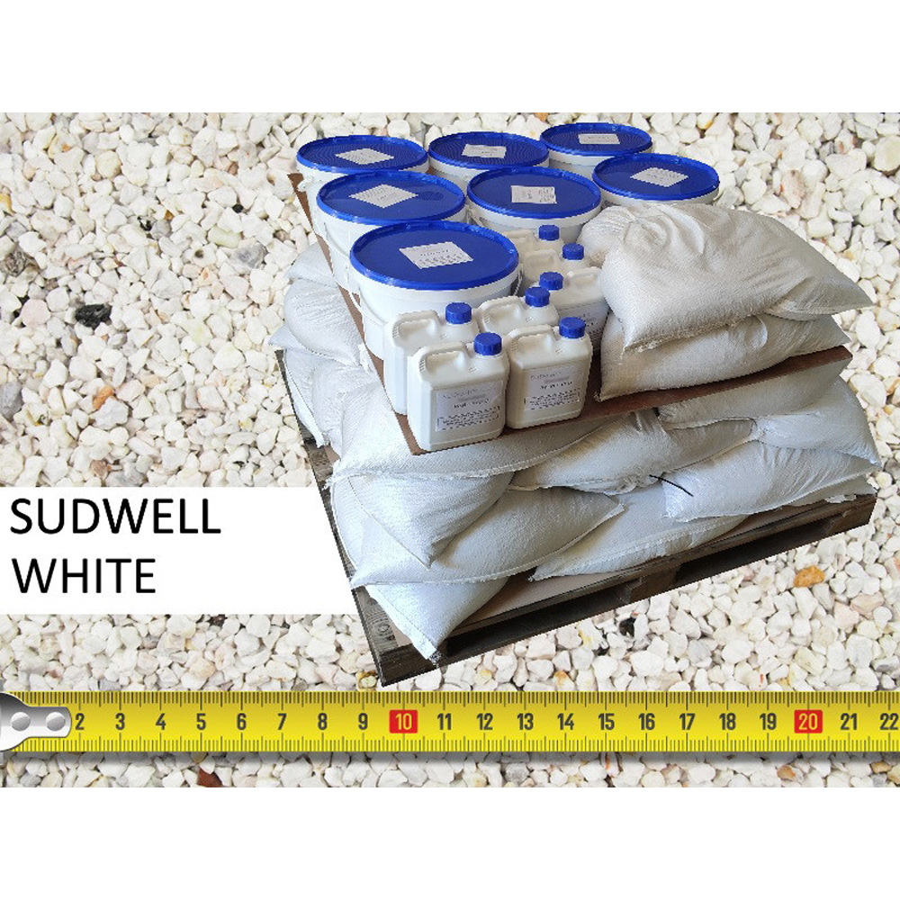 SUDwell White Resin Bound Starter Pack 33sqm Image 3