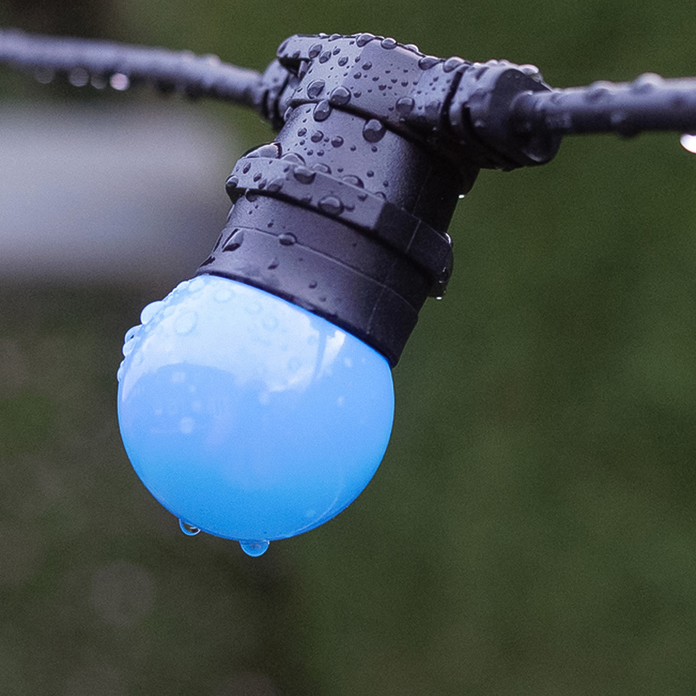 Eagle Connect G45 E27 Blue LED Bulb with Plastic Cover Image 3