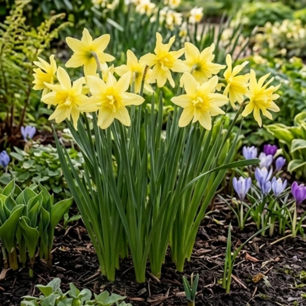 Thompson and Morgan Narcissus Viridi Double Autumn Planting Bulb 16 Pack Image 1