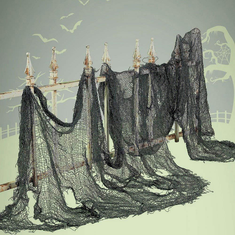 Shatchi Halloween Creepy Table Cloth Image 2