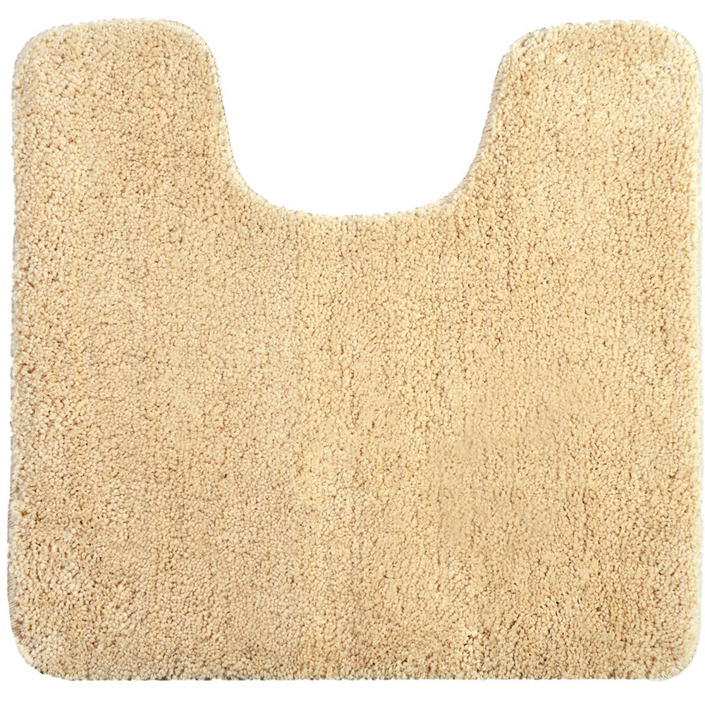 Allure Bath Fashions Stone Microfibre Luxury Non-Slip Pedestal Mat 50 x 50cm Image 1