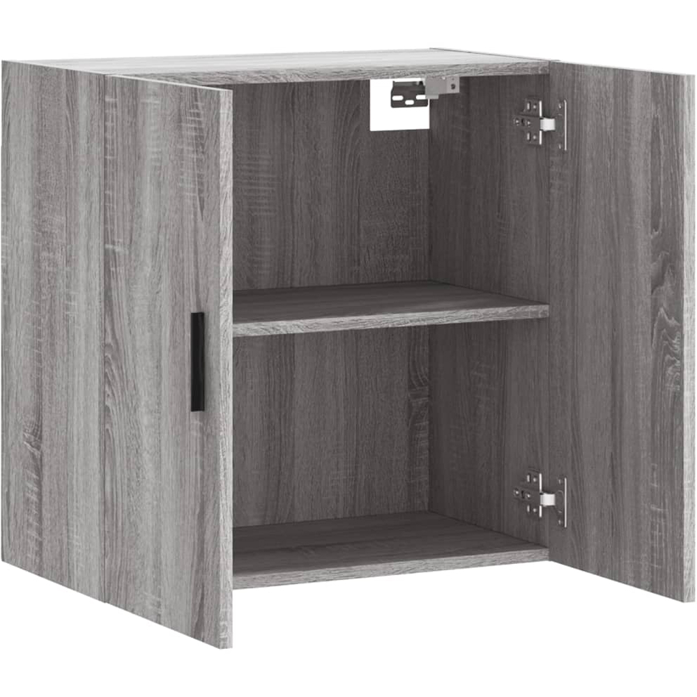 vidaXL 2 Door Grey Sonoma Oak Wall Cabinet Image 5