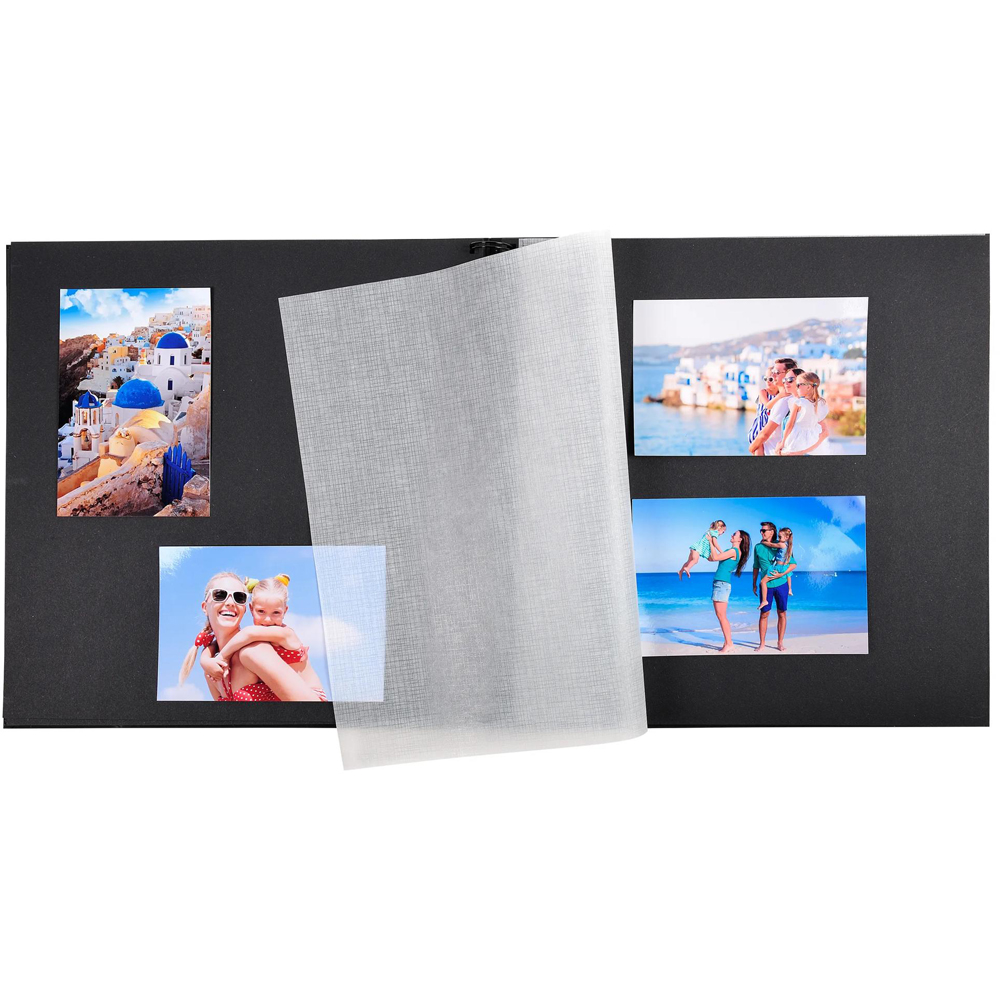 Exacompta Passion Black Spiral Photo Album 60 Sheets 360 Photos Image 3
