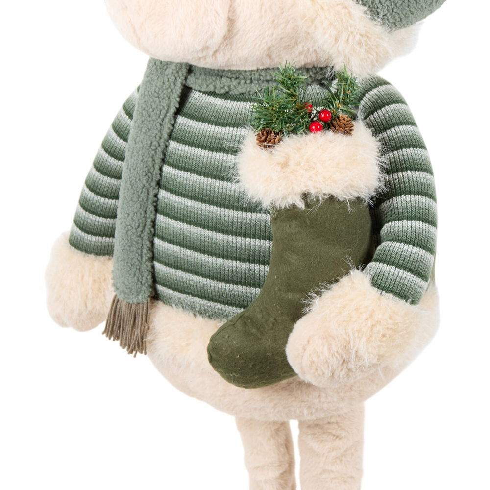 Cosy Winter Extendable Bear Decoration Image 7