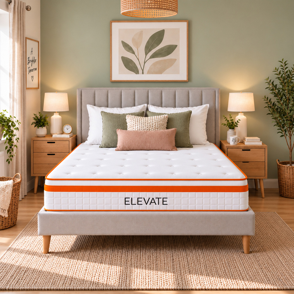 The Sleep People Small Double 1000 Pocket Spring and Memory Foam Mattress 10 inch Image 3